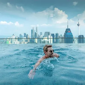 Penthouse On 34 - The Highest Unit And Views In Regalia & Private Rooftop Terrace , Kuala Lumpur Malasia